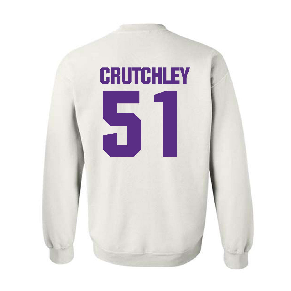 Northwestern - NCAA Football : Miles Crutchley - Sports Shersey Crewneck Sweatshirt