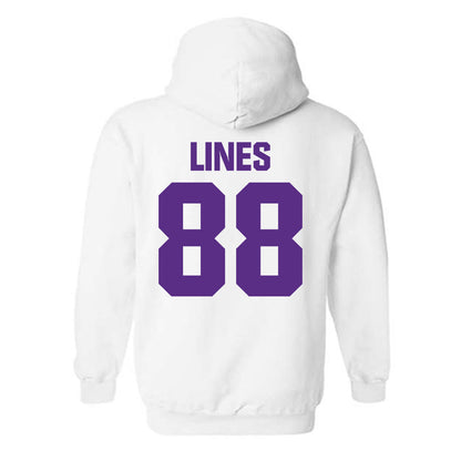 Northwestern - NCAA Football : Alex Lines - Sports Shersey Hooded Sweatshirt-1