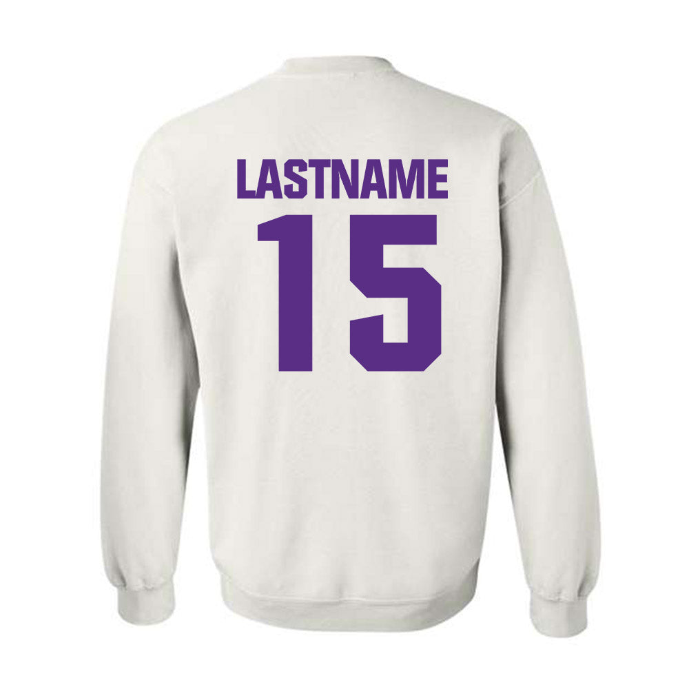 Northwestern - NCAA Football : Sean Winton - Sports Shersey Crewneck Sweatshirt-1