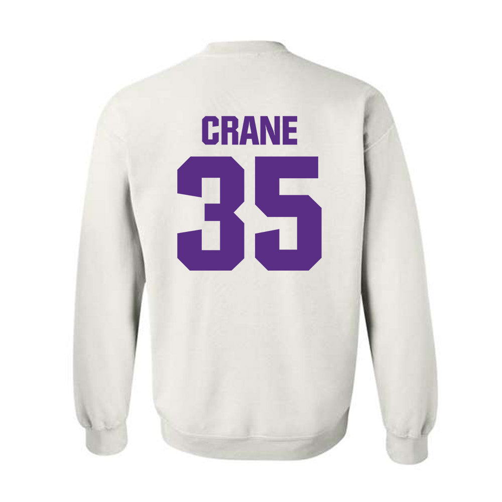 Northwestern - NCAA Football : Tate Crane - Sports Shersey Crewneck Sweatshirt-1