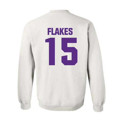 Northwestern - NCAA Football : Brendan Flakes - Sports Shersey Crewneck Sweatshirt