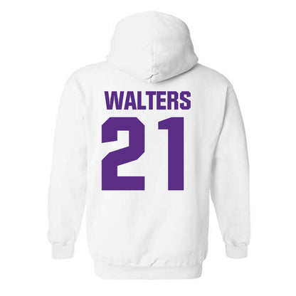 Northwestern - NCAA Football : Damon Walters - Sports Shersey Hooded Sweatshirt