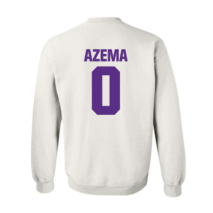 Northwestern - NCAA Football : Corien Azema - Sports Shersey Crewneck Sweatshirt