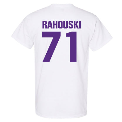 Northwestern - NCAA Football : Dennis Rahouski - Sports Shersey T-Shirt-1