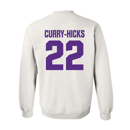 Northwestern - NCAA Football : Terrion Curry-Hicks - Sports Shersey Crewneck Sweatshirt