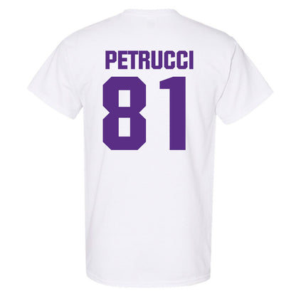 Northwestern - NCAA Football : Christopher Petrucci - Sports Shersey T-Shirt