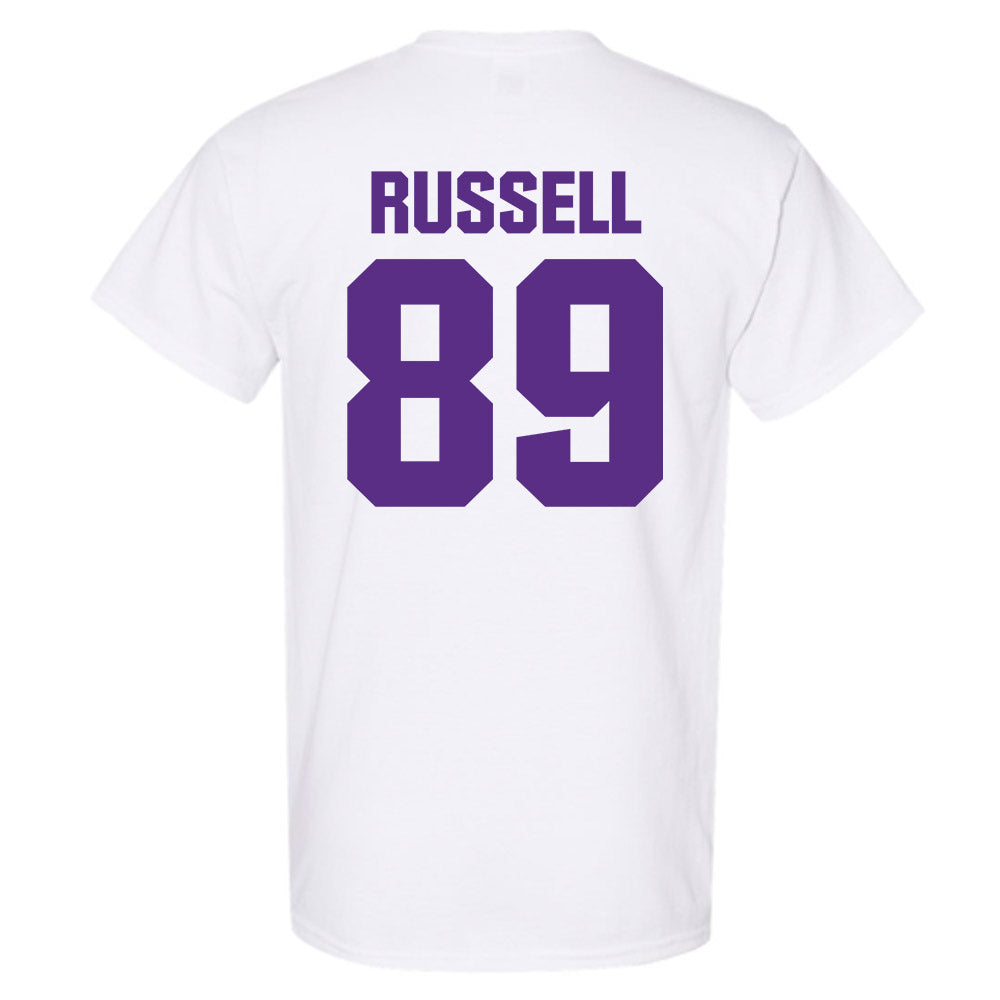 Northwestern - NCAA Football : Cam Russell - Sports Shersey T-Shirt