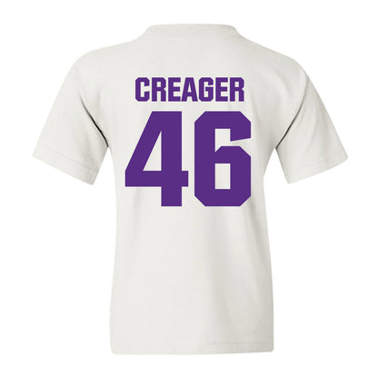 Northwestern - NCAA Football : Lincoln Creager - Sports Shersey Youth T-Shirt-1