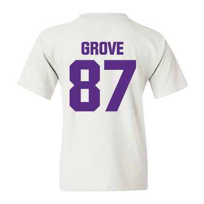 Northwestern - NCAA Football : Carson Grove - Sports Shersey Youth T-Shirt-1