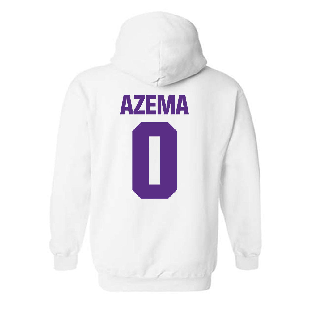 Northwestern - NCAA Football : Corien Azema - Sports Shersey Hooded Sweatshirt