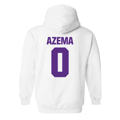 Northwestern - NCAA Football : Corien Azema - Sports Shersey Hooded Sweatshirt