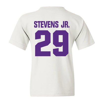 Northwestern - NCAA Football : JonJon Stevens Jr. - Sports Shersey Youth T-Shirt-1