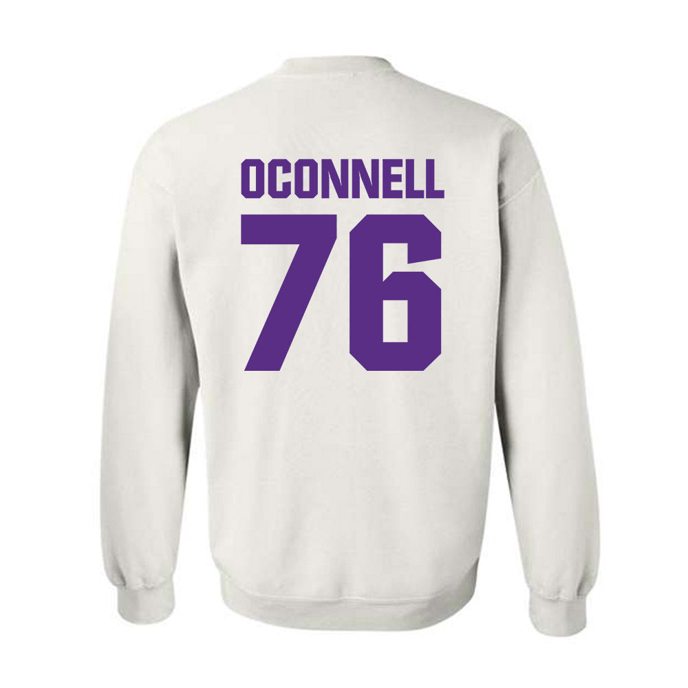 Northwestern - NCAA Football : Michael OConnell - Sports Shersey Crewneck Sweatshirt-1
