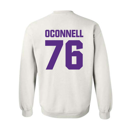 Northwestern - NCAA Football : Michael OConnell - Sports Shersey Crewneck Sweatshirt-1