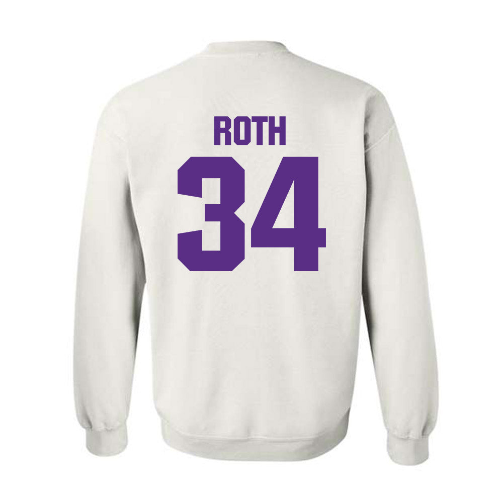 Northwestern - NCAA Football : Payton Roth - Sports Shersey Crewneck Sweatshirt-1