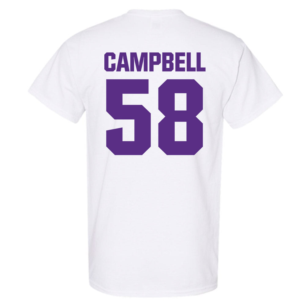 Northwestern - NCAA Football : Nathaniel Campbell - Sports Shersey T-Shirt-1