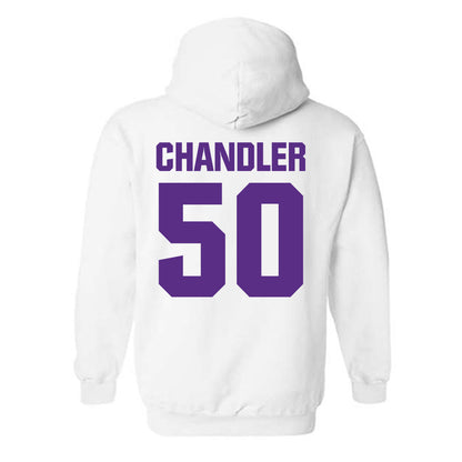 Northwestern - NCAA Football : Talan Chandler - Sports Shersey Hooded Sweatshirt-1
