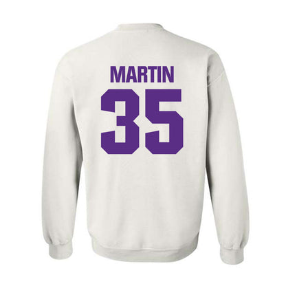 Northwestern - NCAA Football : Sean Martin - Sports Shersey Crewneck Sweatshirt-1