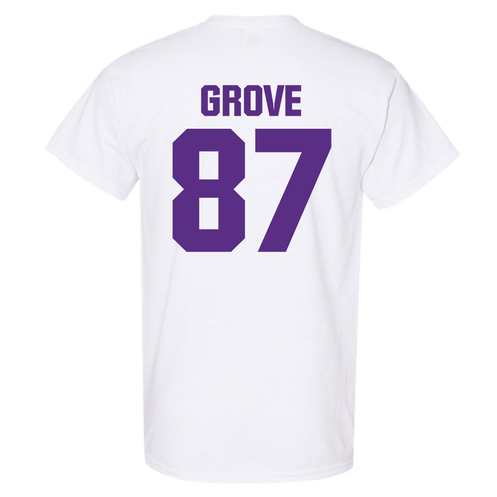 Northwestern - NCAA Football : Carson Grove - Sports Shersey T-Shirt-1
