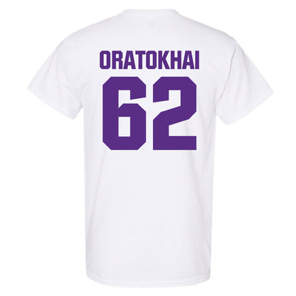 Northwestern - NCAA Football : Adrian-Izic Oratokhai - Sports Shersey T-Shirt
