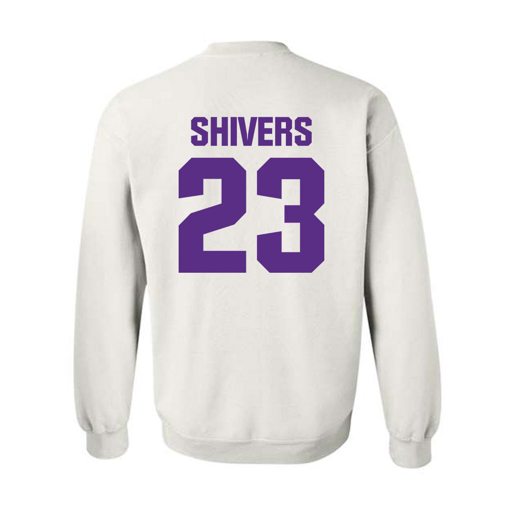 Northwestern - NCAA Football : Cole Shivers - Sports Shersey Crewneck Sweatshirt