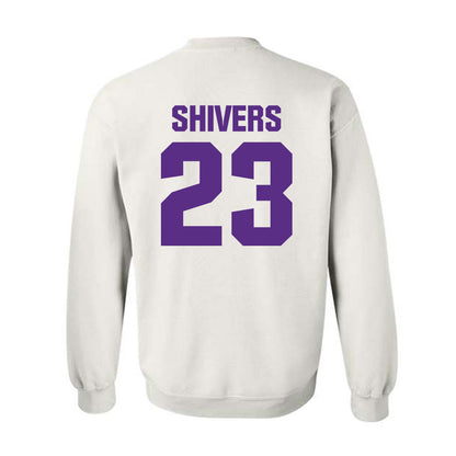 Northwestern - NCAA Football : Cole Shivers - Sports Shersey Crewneck Sweatshirt