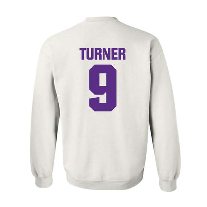 Northwestern - NCAA Football : Braden Turner - Sports Shersey Crewneck Sweatshirt