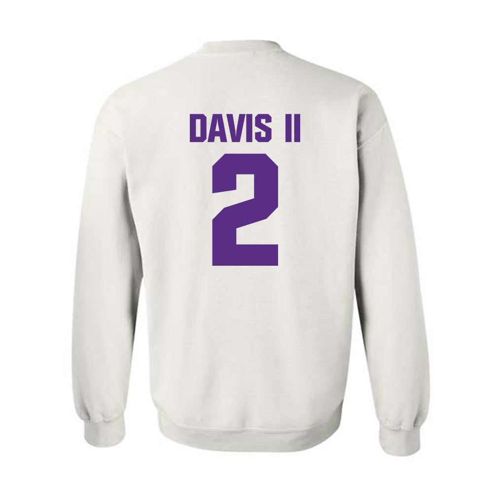 Northwestern - NCAA Football : Fred Davis II - Sports Shersey Crewneck Sweatshirt-1