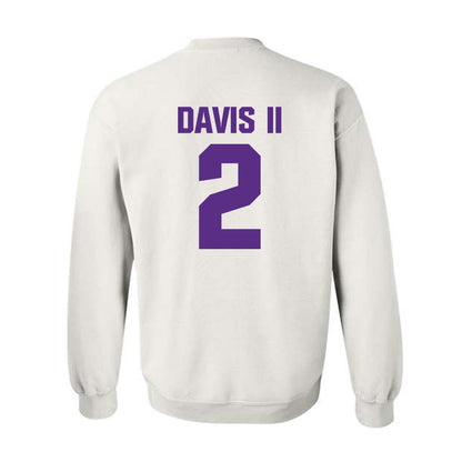 Northwestern - NCAA Football : Fred Davis II - Sports Shersey Crewneck Sweatshirt-1