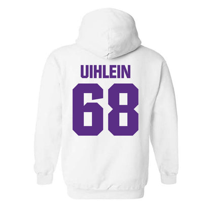 Northwestern - NCAA Football : Logan Uihlein - Sports Shersey Hooded Sweatshirt