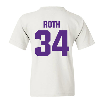 Northwestern - NCAA Football : Payton Roth - Sports Shersey Youth T-Shirt-1