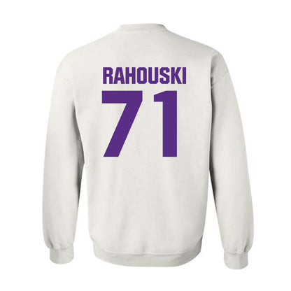 Northwestern - NCAA Football : Dennis Rahouski - Sports Shersey Crewneck Sweatshirt-1