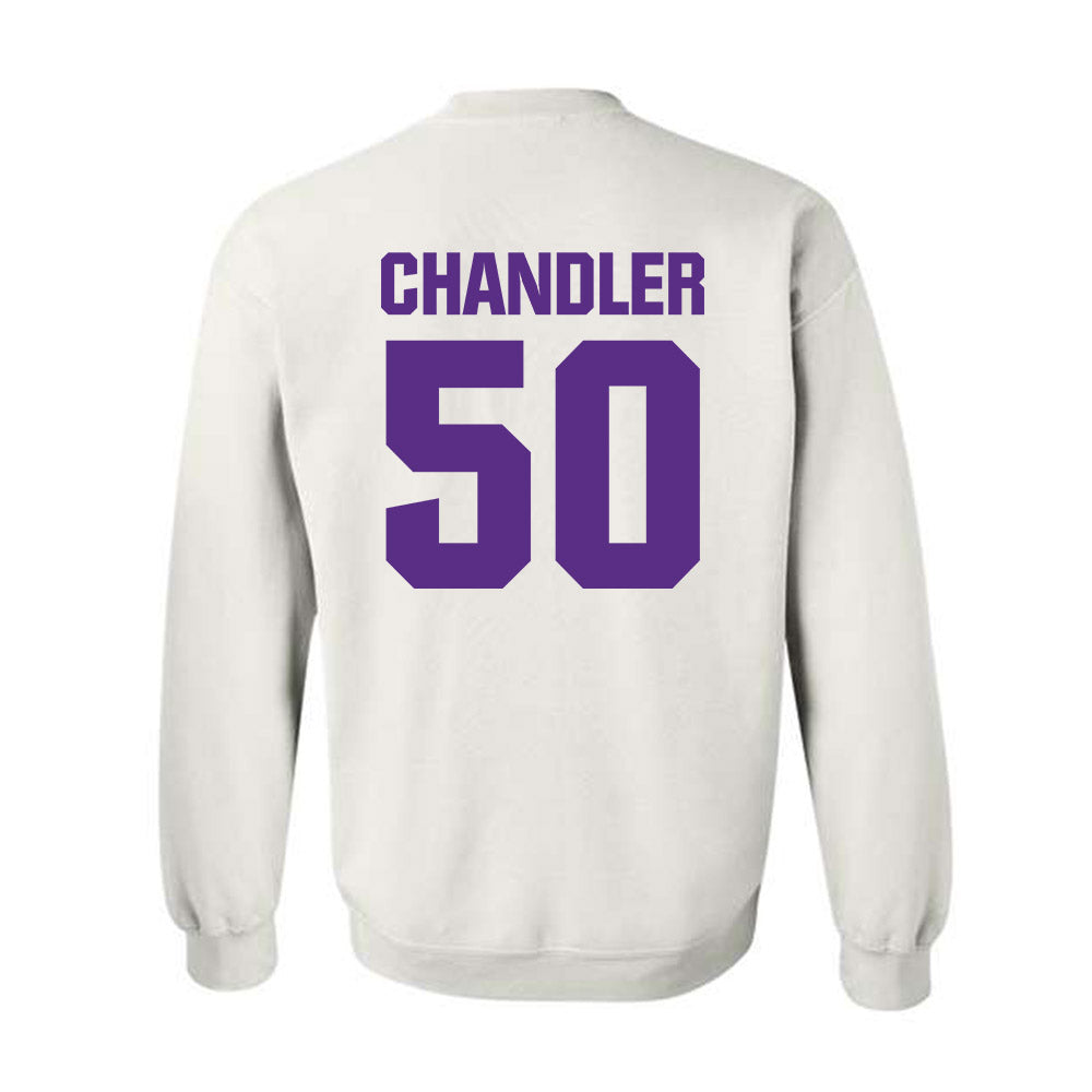 Northwestern - NCAA Football : Talan Chandler - Sports Shersey Crewneck Sweatshirt-1