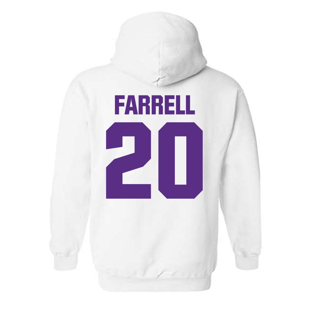 Northwestern - NCAA Football : Chase Farrell - Sports Shersey Hooded Sweatshirt-1