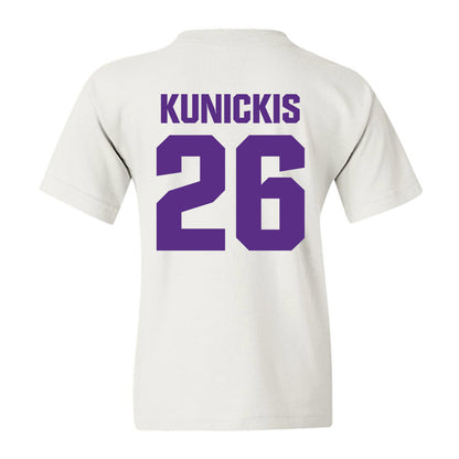 Northwestern - NCAA Football : Albert Kunickis - Sports Shersey Youth T-Shirt-1
