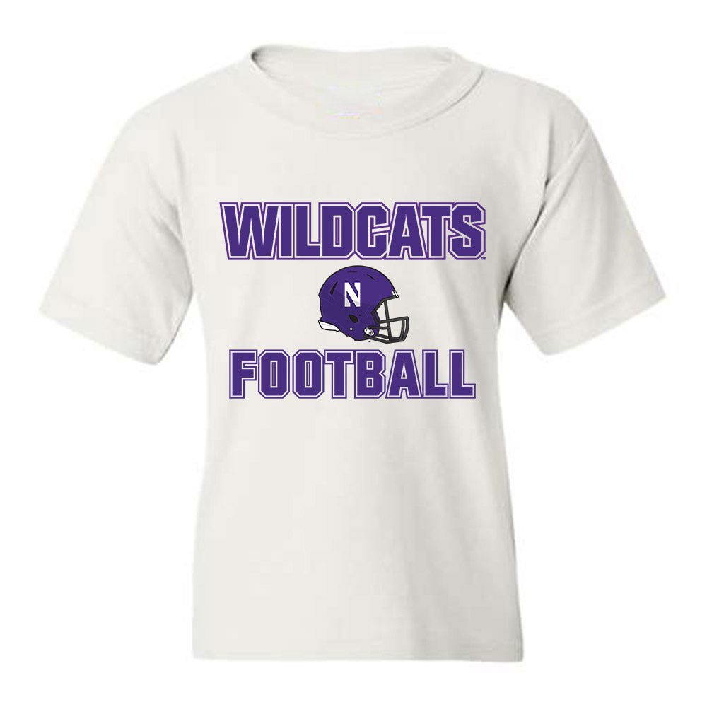 Northwestern - NCAA Football : Corien Azema - Sports Shersey Youth T-Shirt