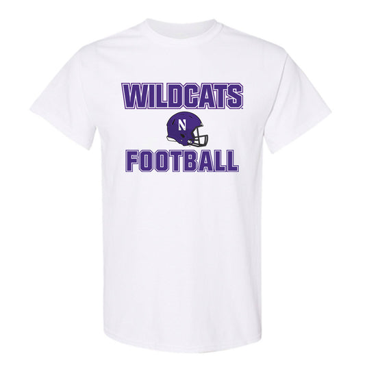 Northwestern - NCAA Football : Jace Borcherding - Sports Shersey T-Shirt-0