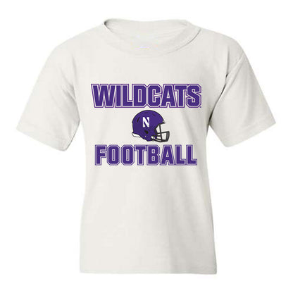 Northwestern - NCAA Football : Timi Oke - Sports Shersey Youth T-Shirt-0