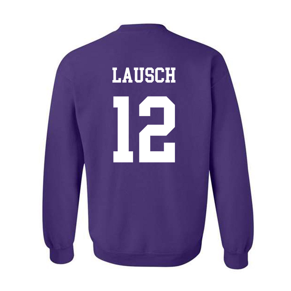 Northwestern - NCAA Football : Jack Lausch - Sports Shersey Crewneck Sweatshirt