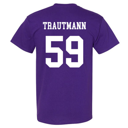 Northwestern - NCAA Football : Jack Trautmann - Sports Shersey T-Shirt