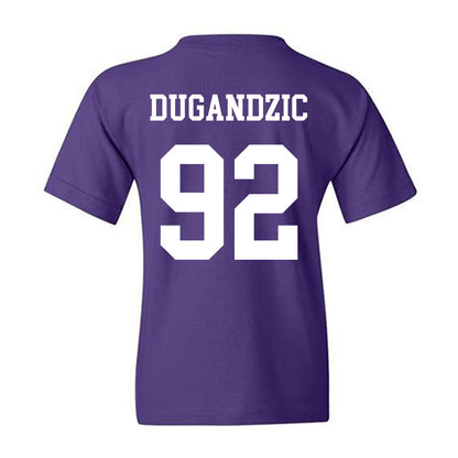 Northwestern - NCAA Football : Nikola Dugandzic - Sports Shersey Youth T-Shirt-1