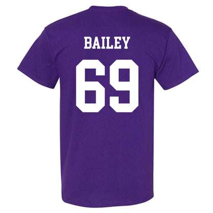 Northwestern - NCAA Football : Jack Bailey - Sports Shersey T-Shirt