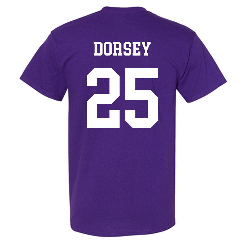 Northwestern - NCAA Football : Marquet Dorsey - Sports Shersey T-Shirt-1