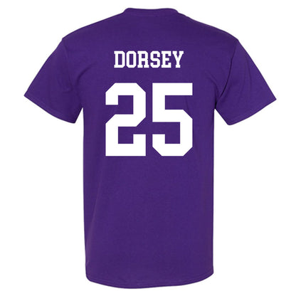 Northwestern - NCAA Football : Marquet Dorsey - Sports Shersey T-Shirt-1