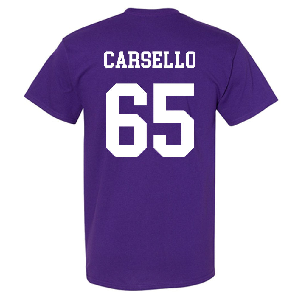 Northwestern - NCAA Football : Jackson Carsello - Sports Shersey T-Shirt