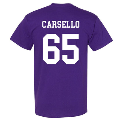 Northwestern - NCAA Football : Jackson Carsello - Sports Shersey T-Shirt