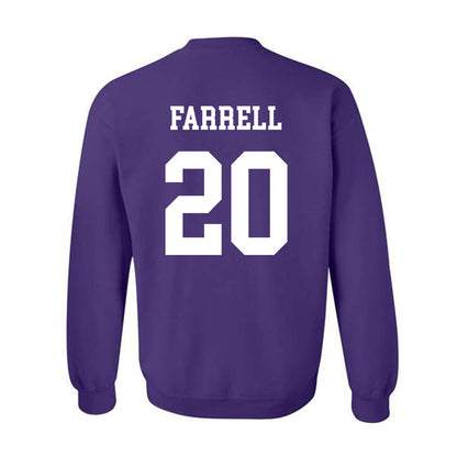 Northwestern - NCAA Football : Chase Farrell - Sports Shersey Crewneck Sweatshirt-1