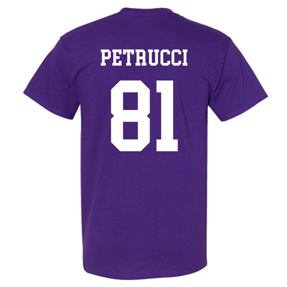 Northwestern - NCAA Football : Christopher Petrucci - Sports Shersey T-Shirt