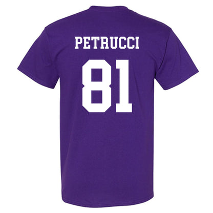 Northwestern - NCAA Football : Christopher Petrucci - Sports Shersey T-Shirt