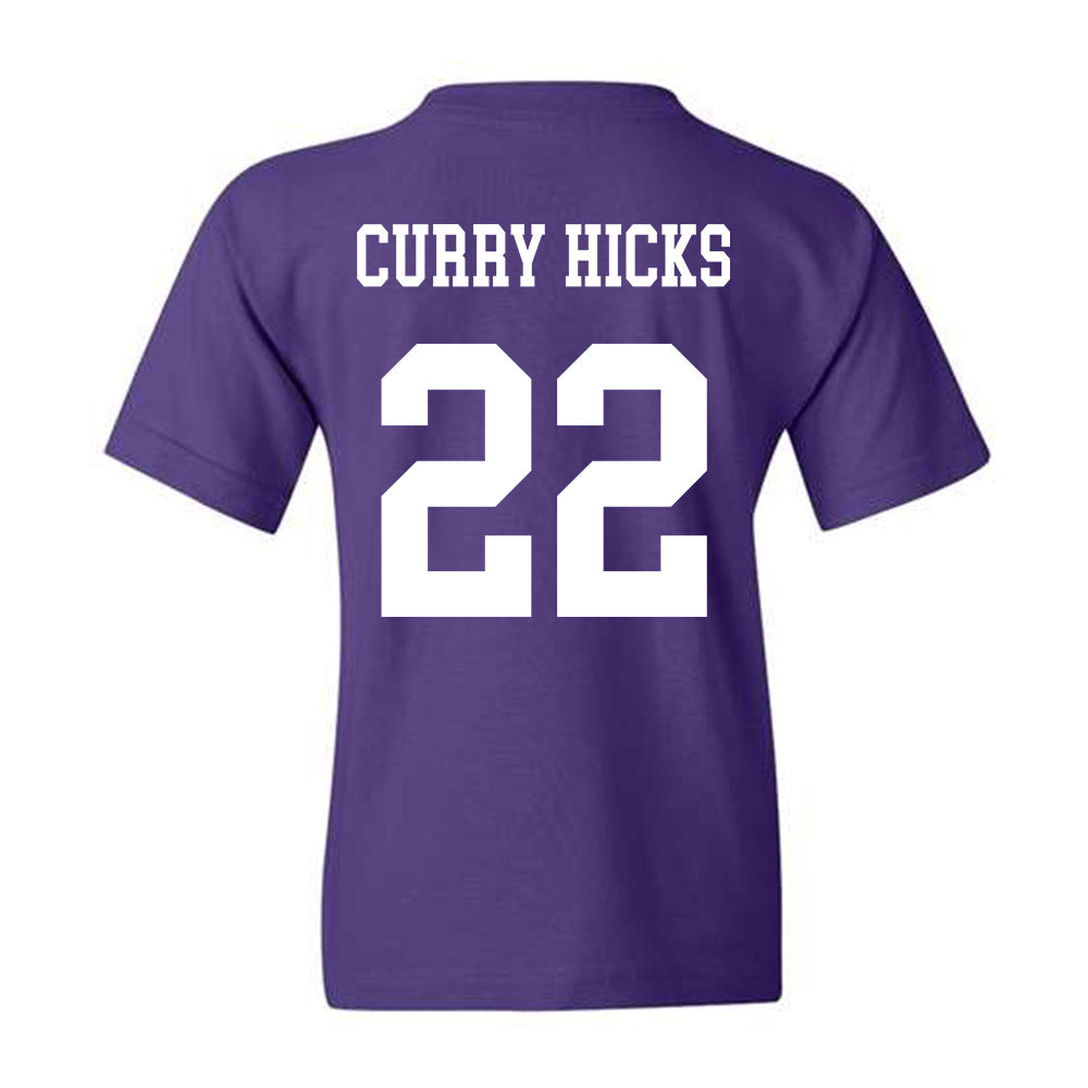 Northwestern - NCAA Football : Terrion Curry-Hicks - Sports Shersey Youth T-Shirt